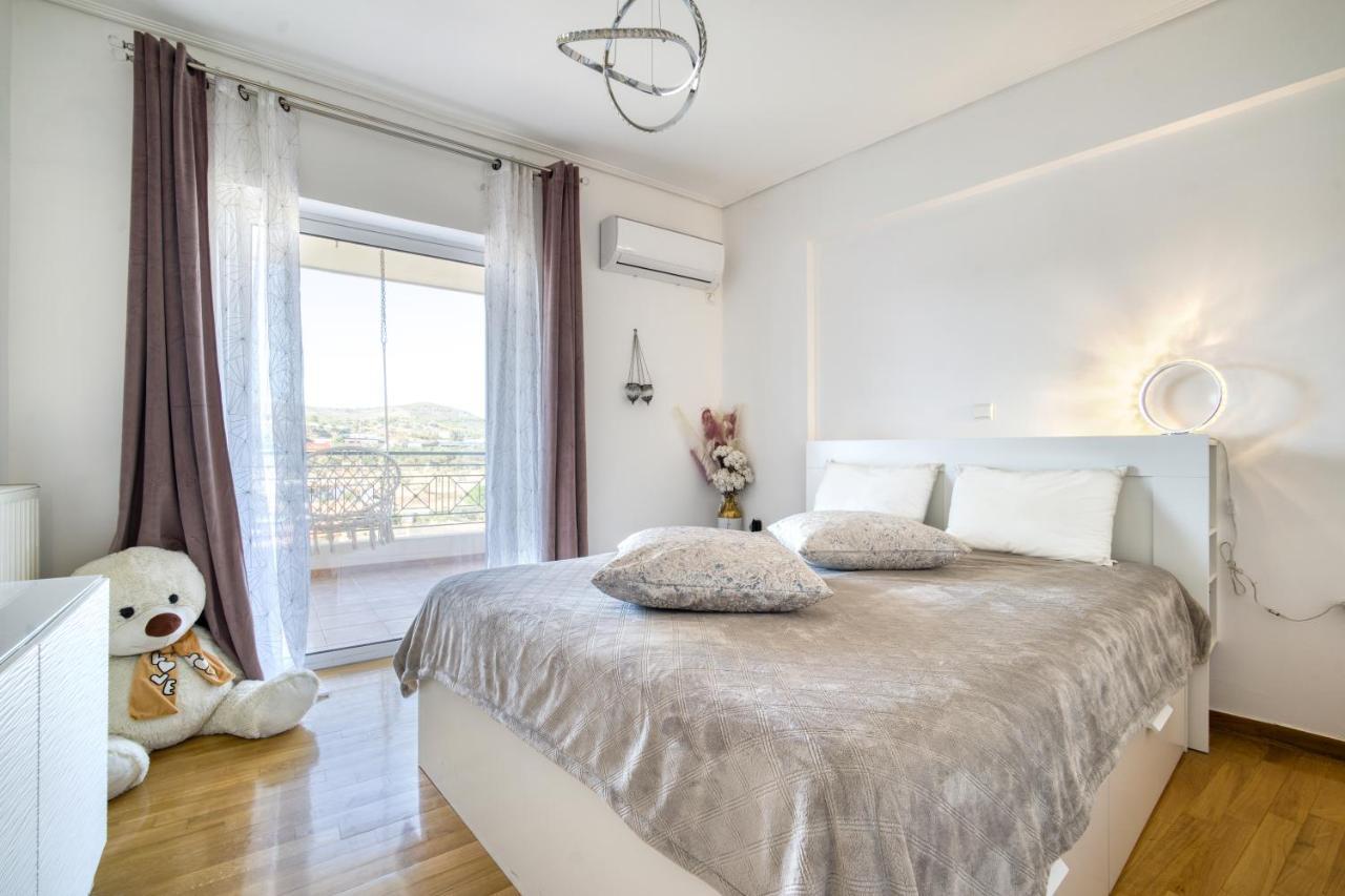 Sea & Mountain Apartment Close To Port And City Lávrion Zewnętrze zdjęcie