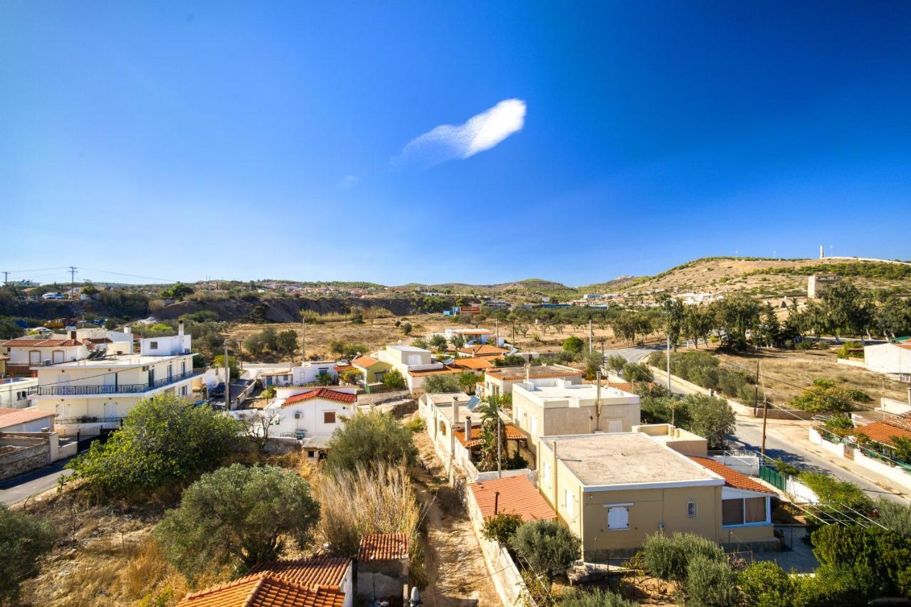 Sea & Mountain Apartment Close To Port And City Lávrion Zewnętrze zdjęcie