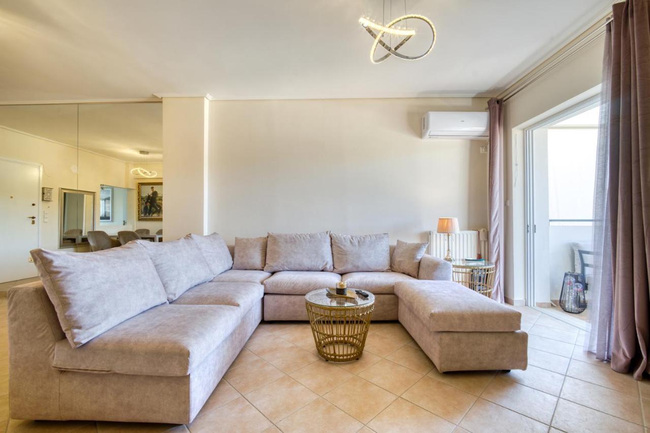 Sea & Mountain Apartment Close To Port And City Lávrion Zewnętrze zdjęcie