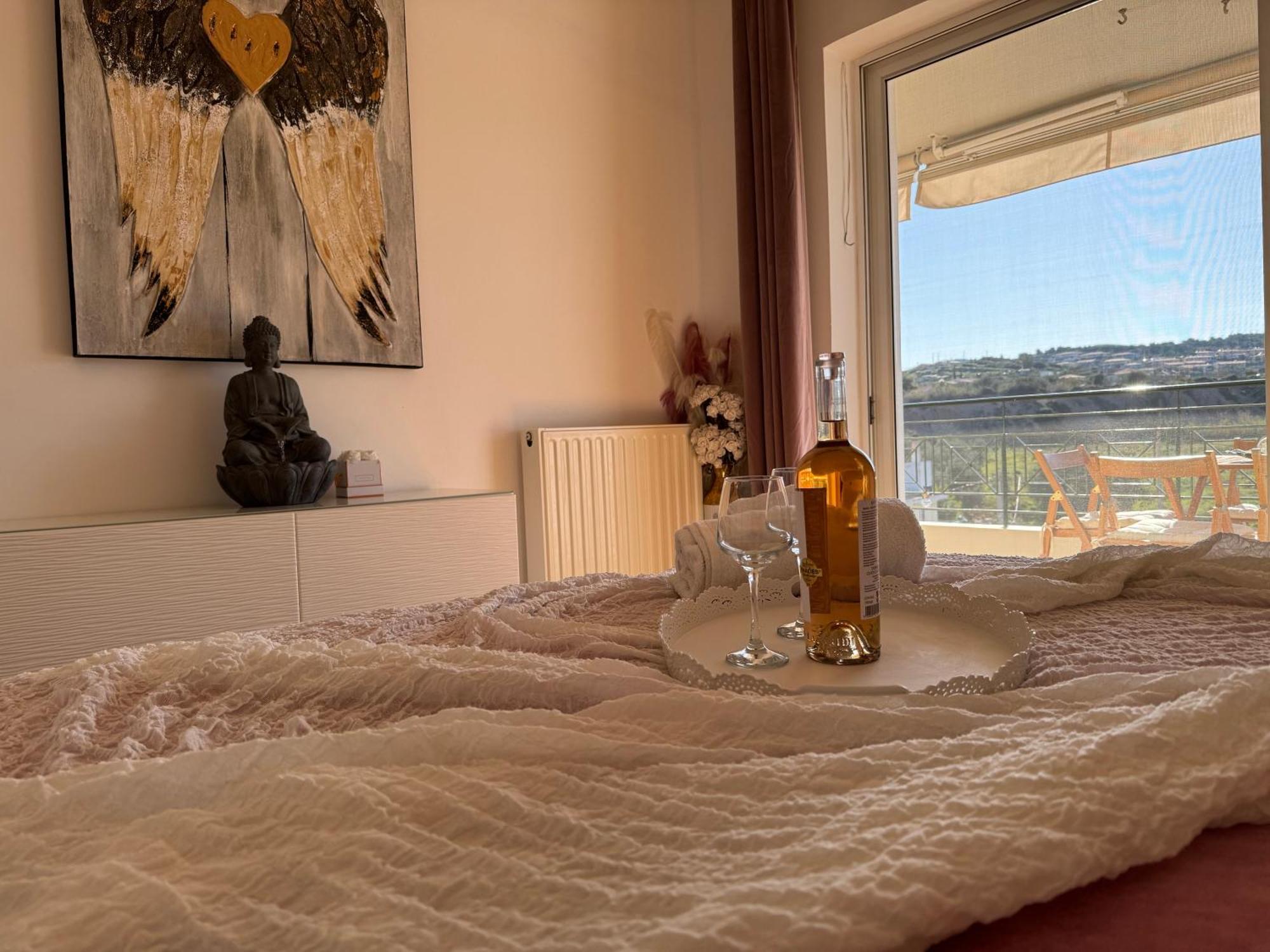 Sea & Mountain Apartment Close To Port And City Lávrion Zewnętrze zdjęcie