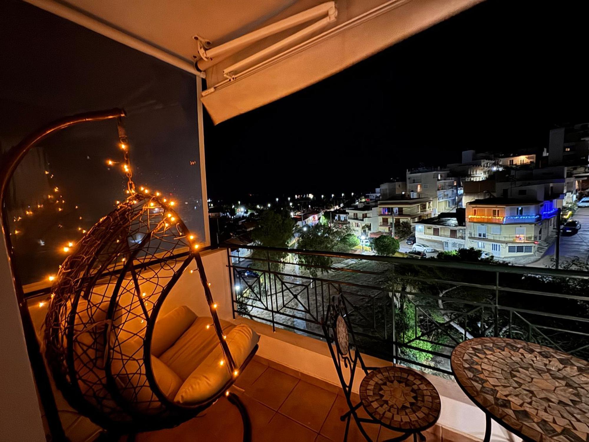 Sea & Mountain Apartment Close To Port And City Lávrion Zewnętrze zdjęcie